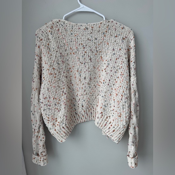 moon & madison Sweaters - Moon & Madison Multicolor Speckled Knit Sweater